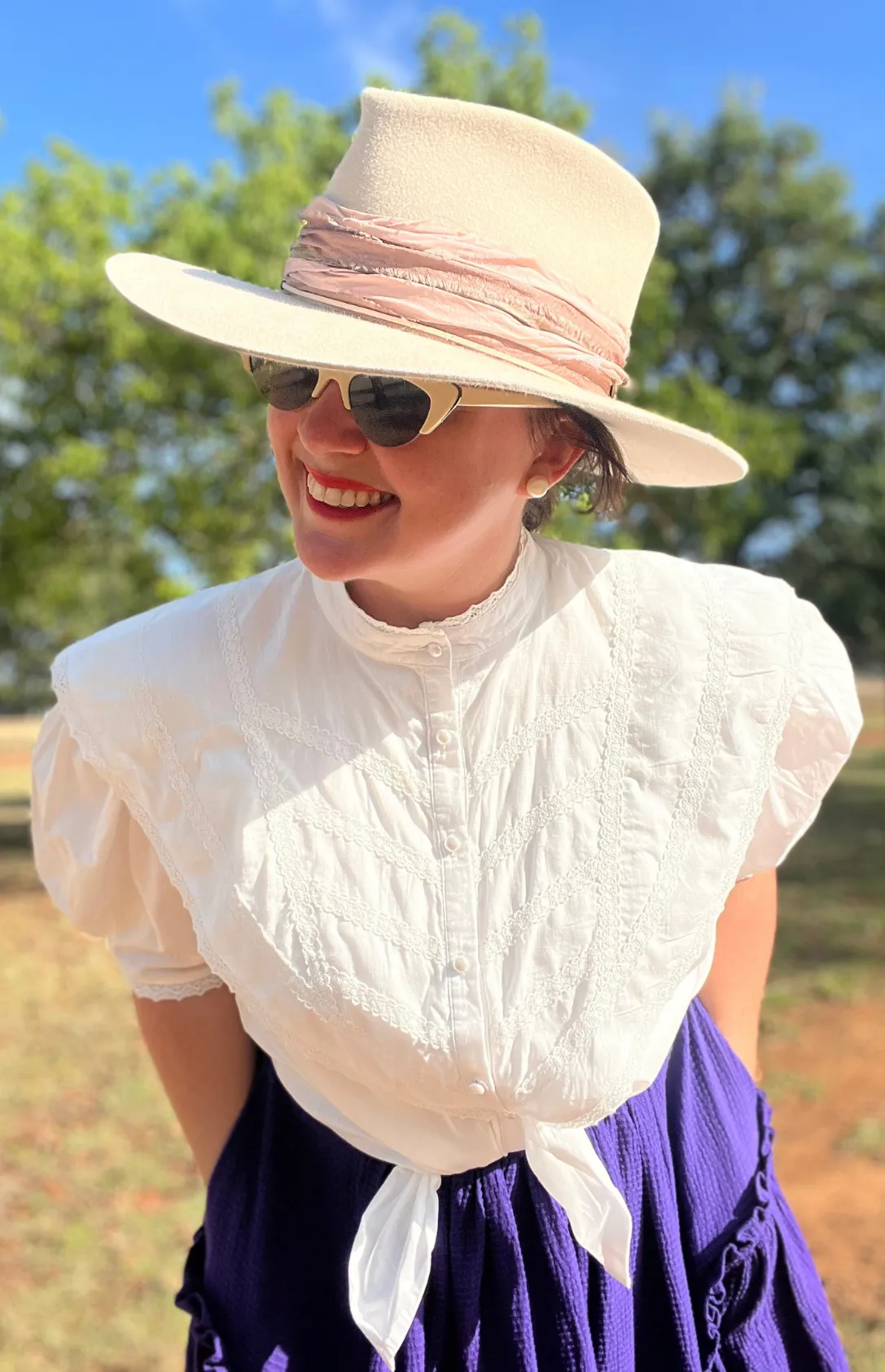 Bolide Waffle Skirt - Purple