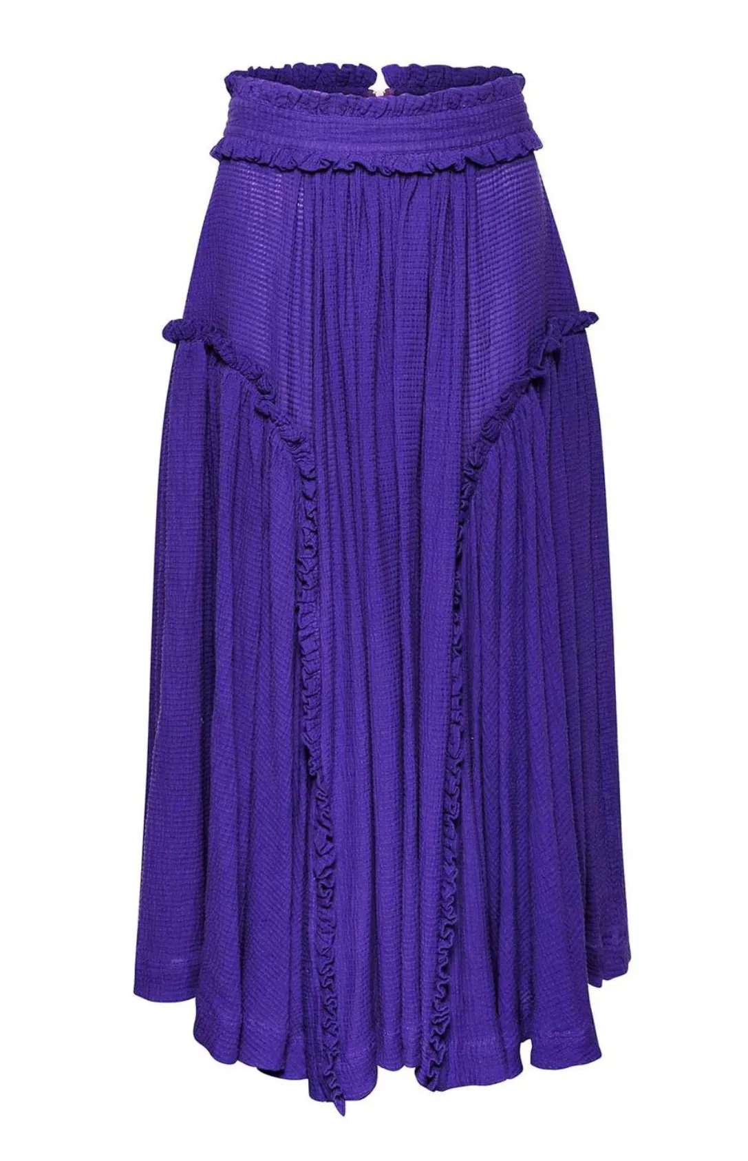 Bolide Waffle Skirt - Purple