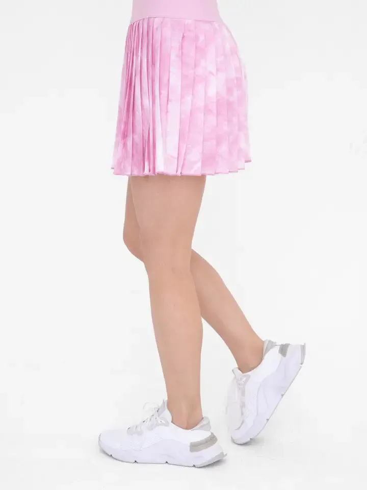 CANDY CLOUDS PINK TENNIS SKIRT