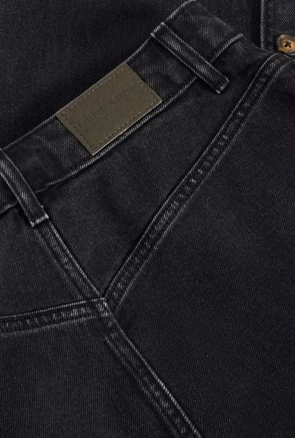 Colleen Denim Skirt Charcoal