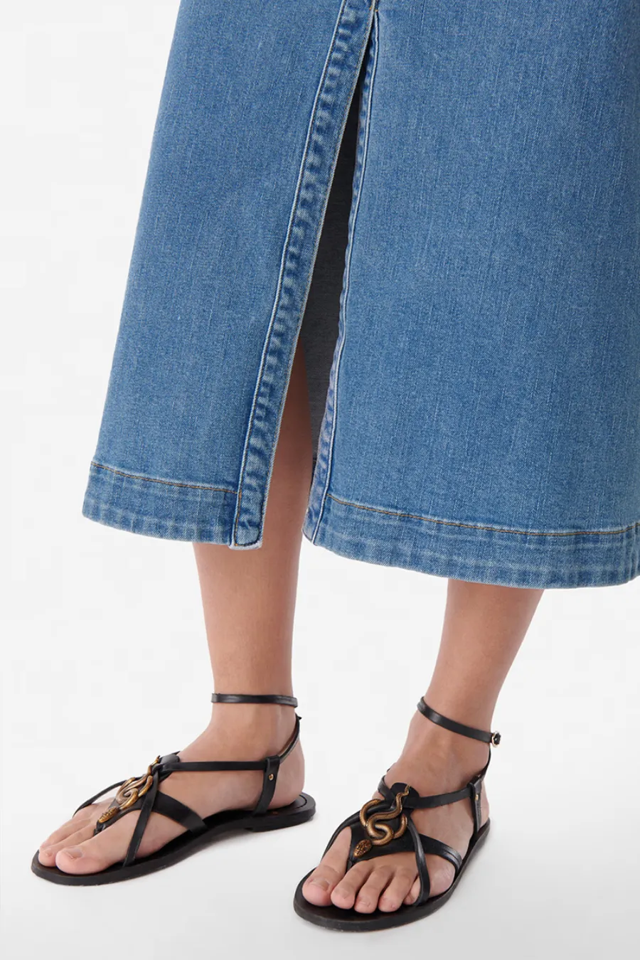 Curtis Skirt Indigo Clair
