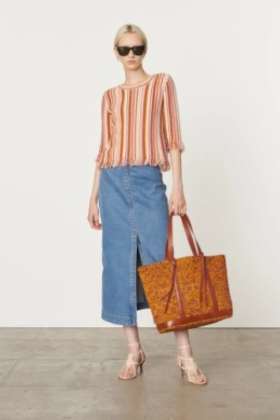 Curtis Skirt Indigo Clair