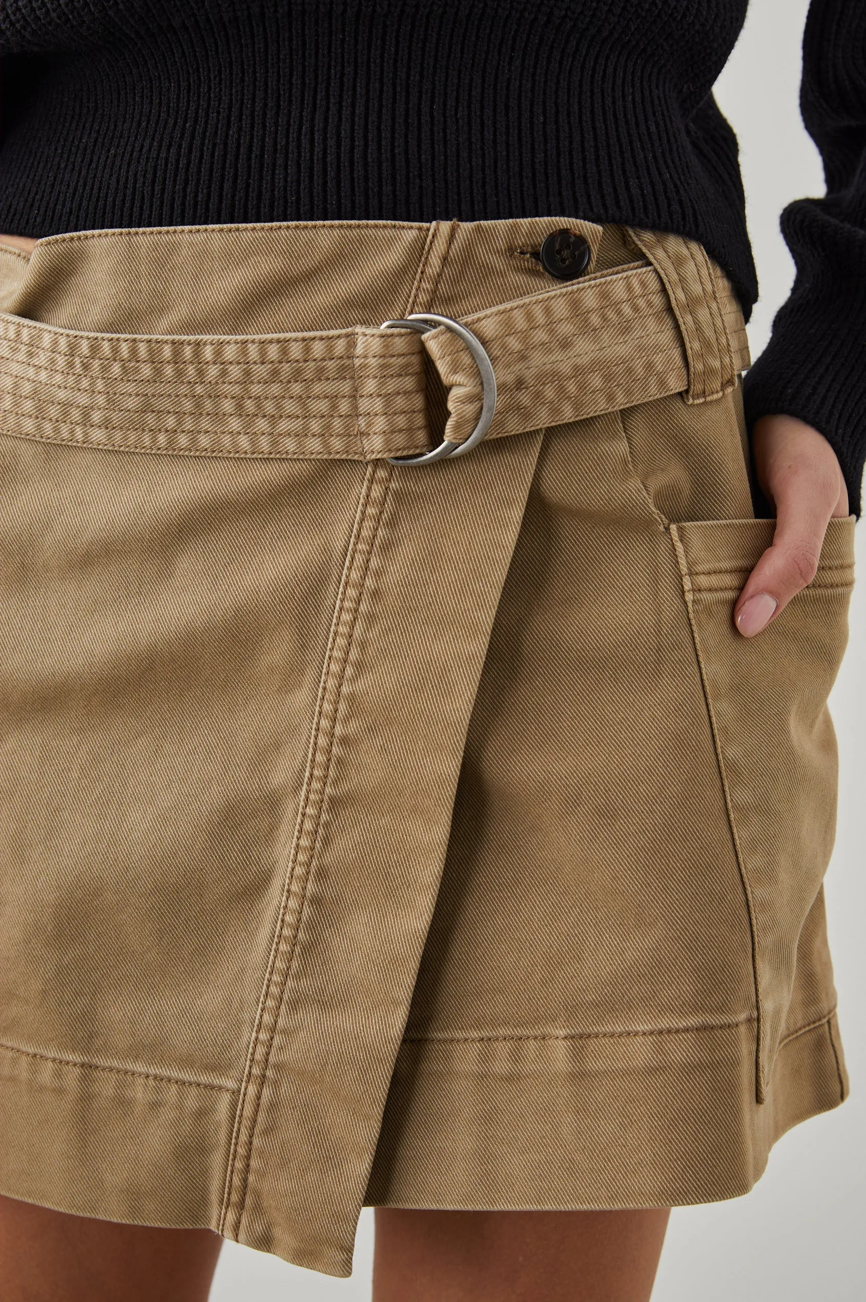 Deanna Skirt Brown Olive