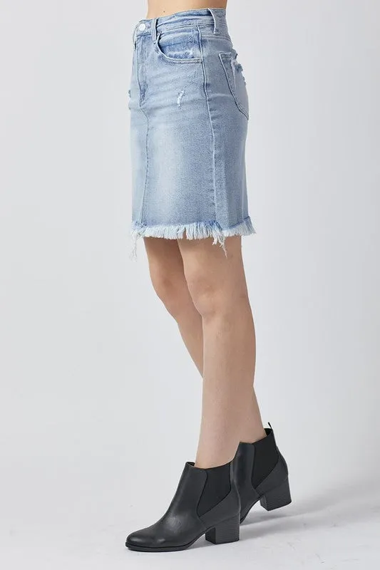 Denim Mini Skirt