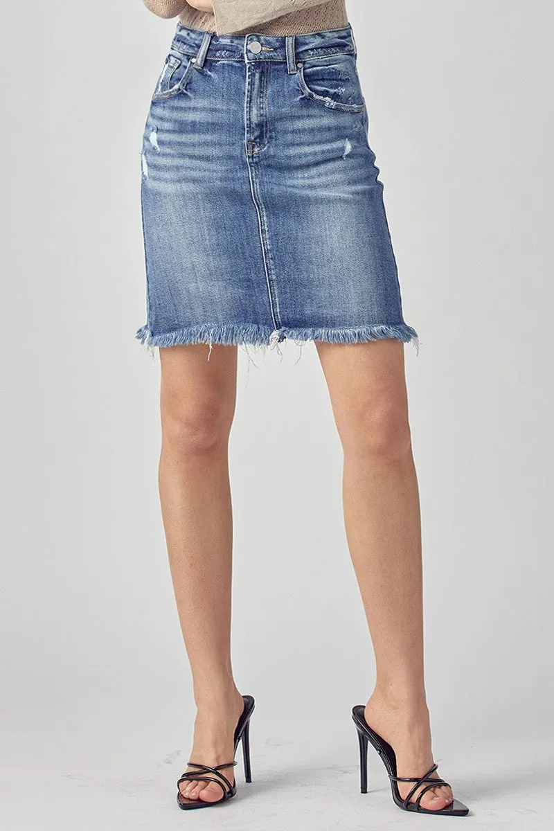 Denim Mini Skirt