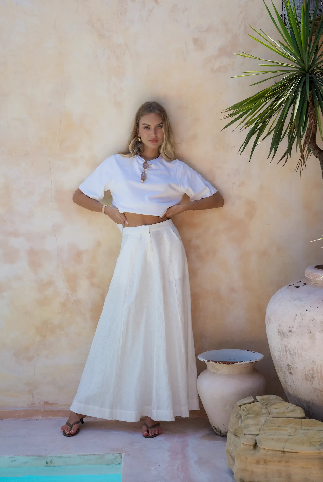 Etta Linen Skirt
