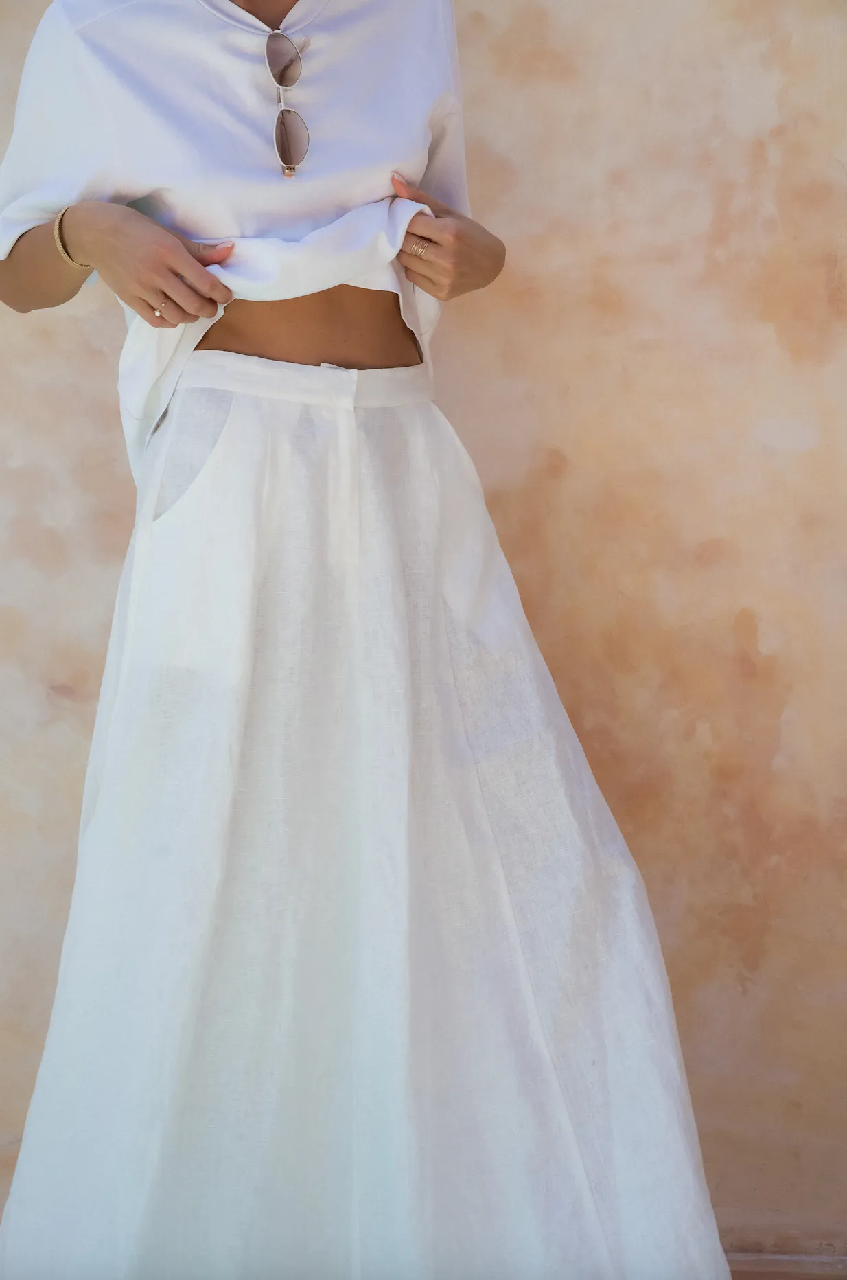 Etta Linen Skirt