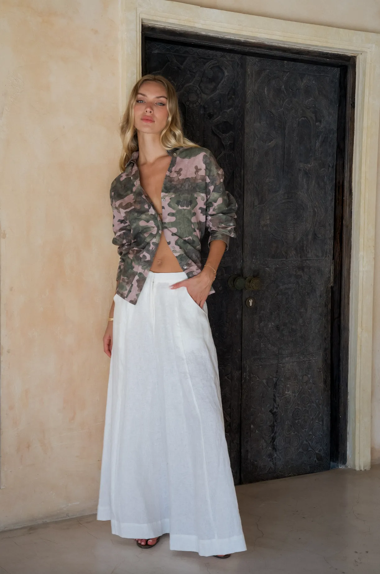 Etta Linen Skirt