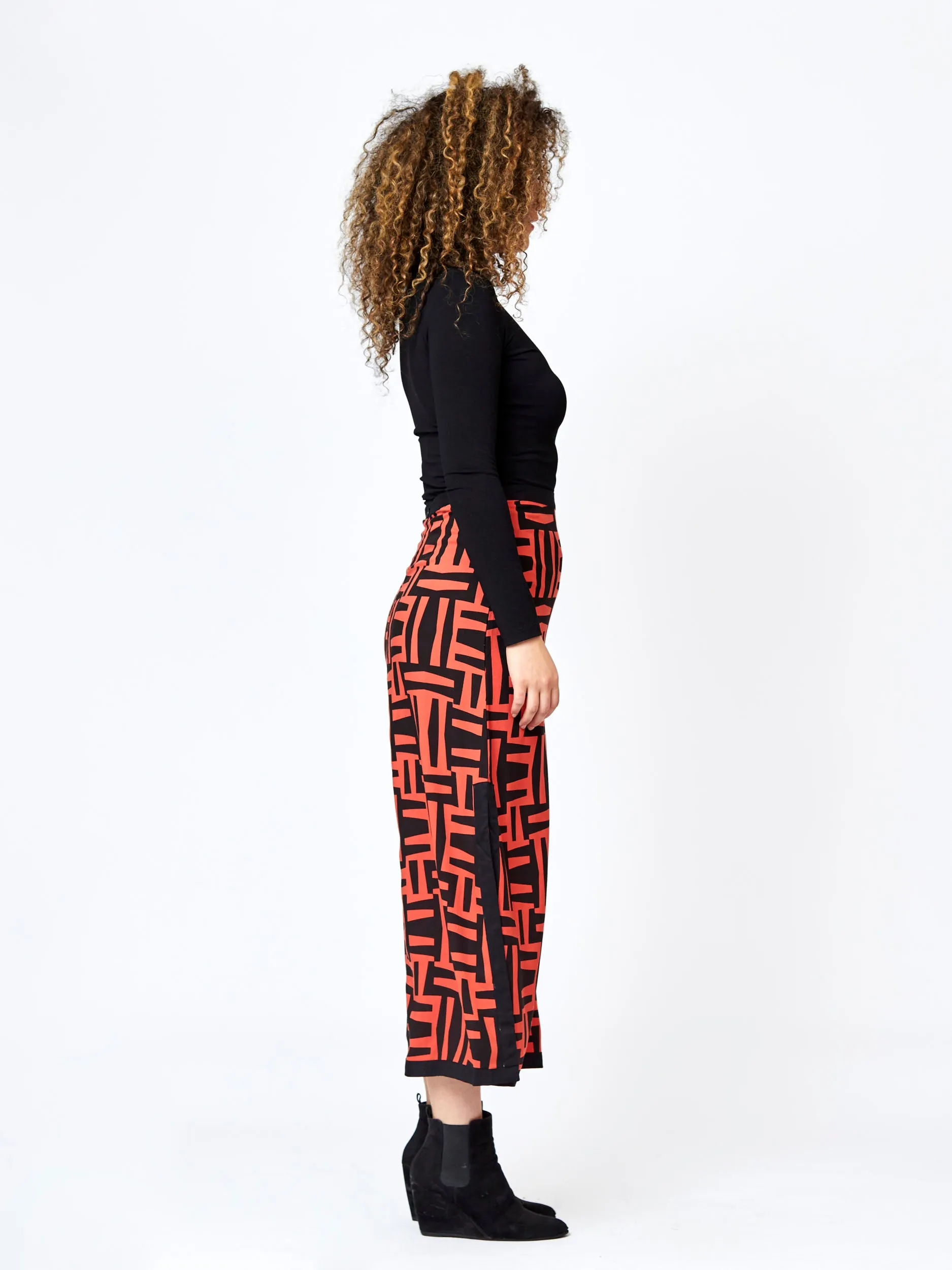 Hibi Maxi Skirt - Hepburn Hibiscus