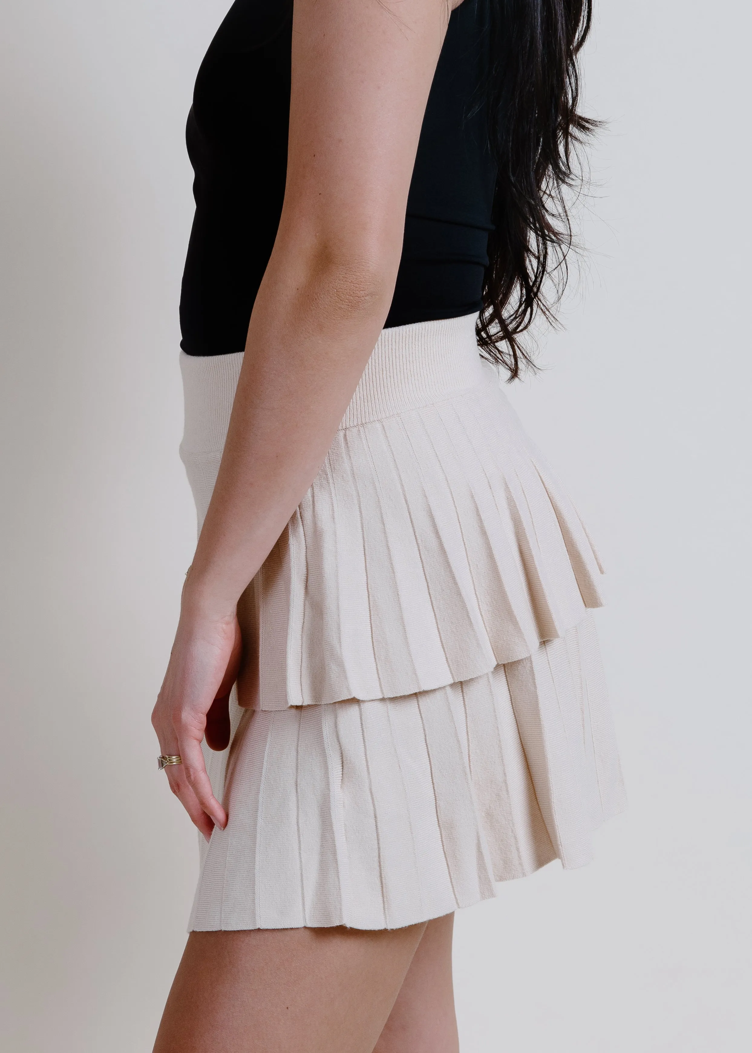 Kit Pleated Mini Skirt